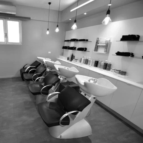 Area lavaggio del salone